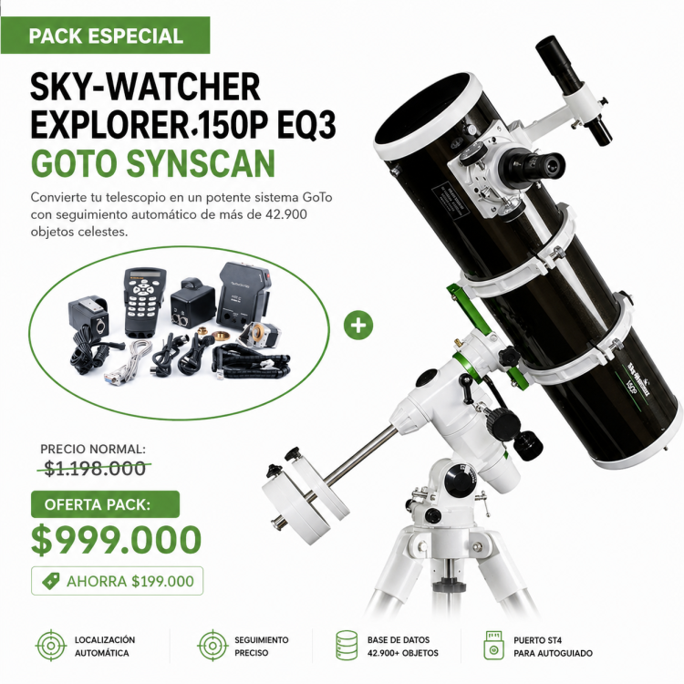Sky-Watcher Explorer 150P EQ3 + Kit GoTo SynScan